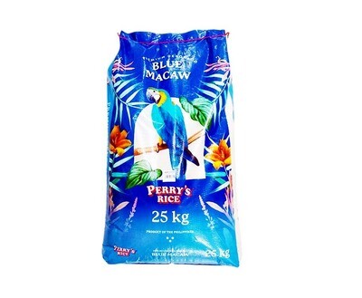 Perry's Rice Blue Macaw Denorado 25kg