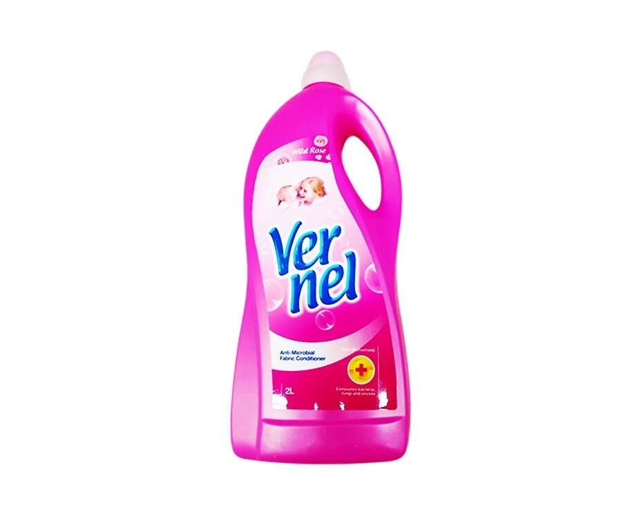 Vernel Anti-Microbial Fabric Conditioner Wild Rose 2L
