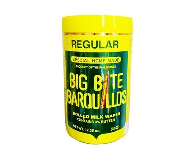Big Bite Barquillos Regular Special Homemade 350g