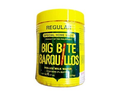 Big Bite Barquillos Regular Special Homemade 175g