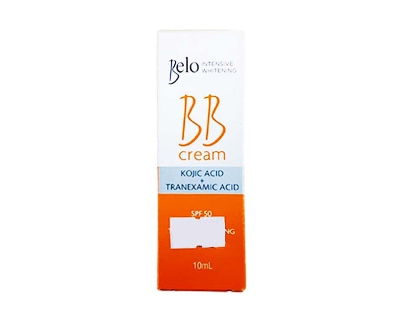 Belo Intensive Whitening BB Cream Kojic Acid + Tranexamic Acid Tone Correcting SPF50 10mL