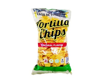 Casa De Tortilla Tortilla Chips Natural Flavor 500g