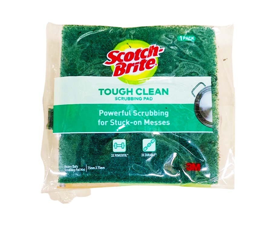 Scotch-Brite Tough Clean Scrubbing Pad 1 Pack