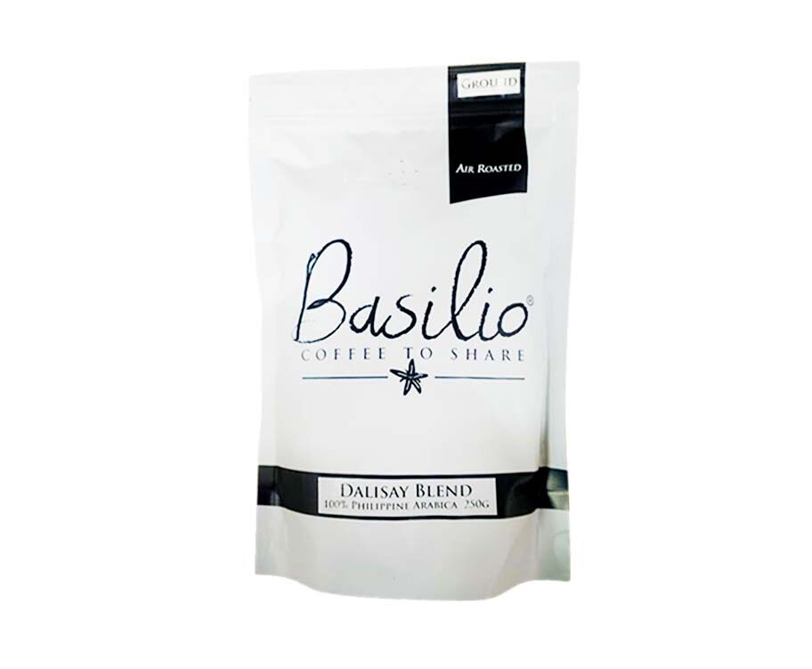 Basilio Coffee Dalisay Blend Air Roasted Ground 250g