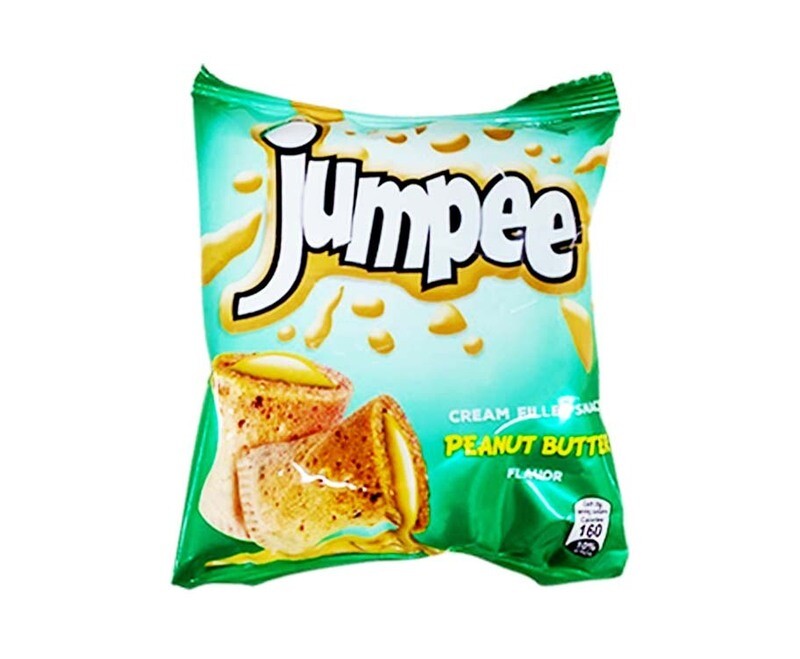 Jumpee Cream Filled Snack Peanut Butter Flavor 35g