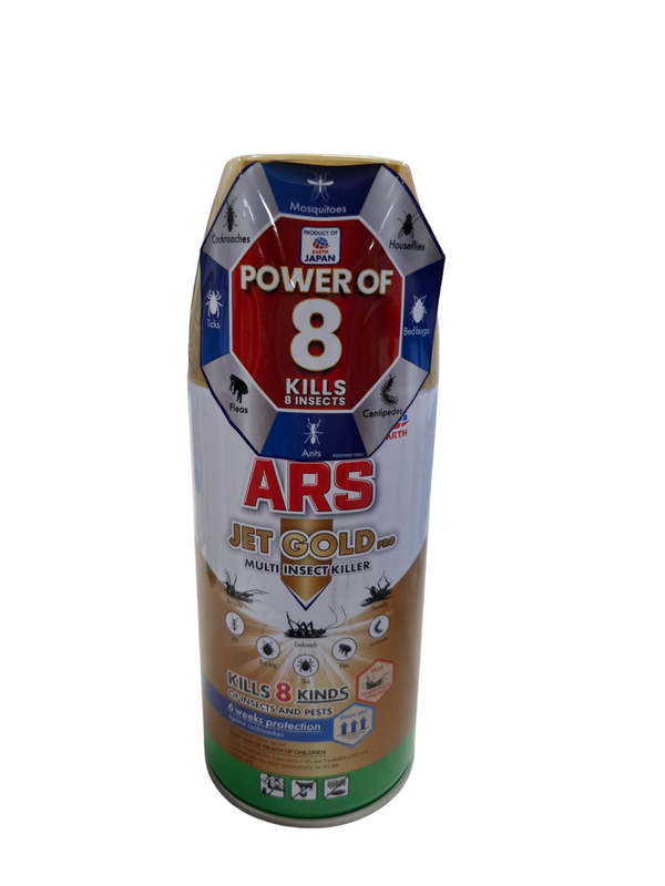 ARS JET GOLD Multi Insect Killer Kills 6 Kinds of Insects and Pests 300mL