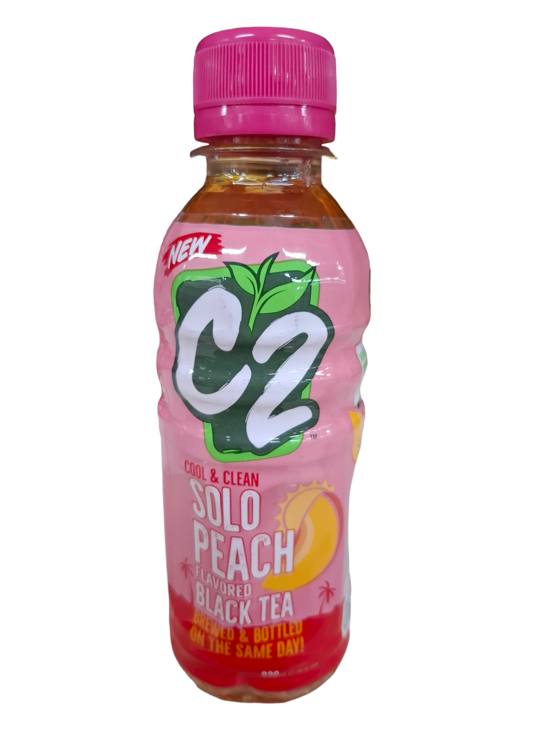 C2 Solo Peach Brewed Black Tea 230mL