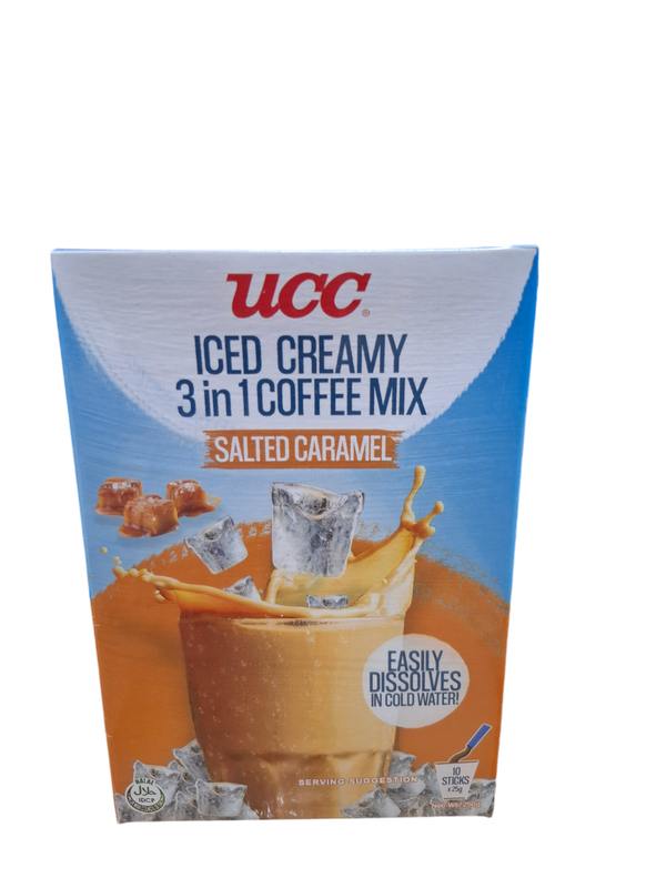 UCC 3IN1 COFFEEMIX SALTED CARAMEL 250g 10x 25g