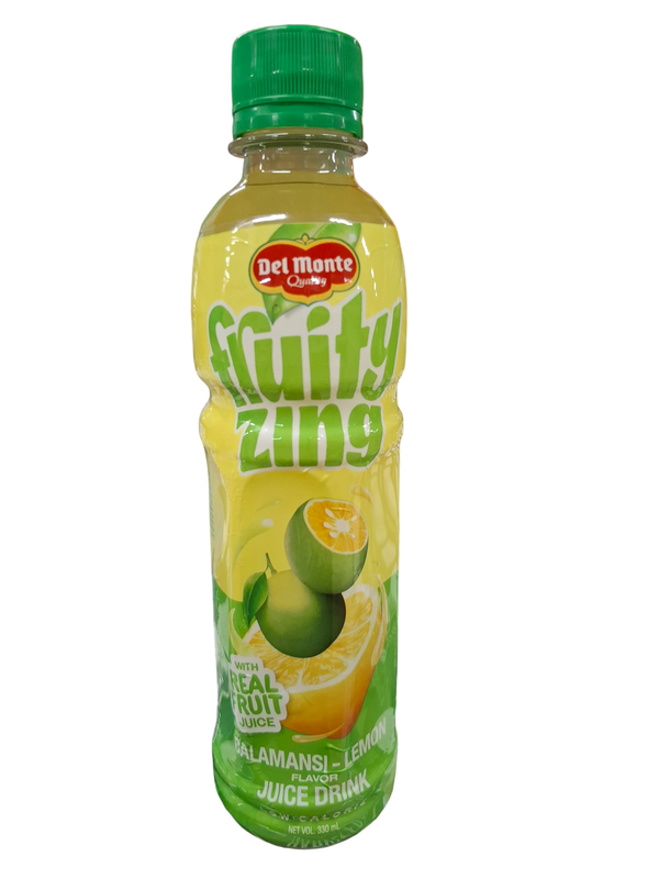 Del Monte Fruity Zing Calamnsi Lemon Flavor Juice Drink 330mL