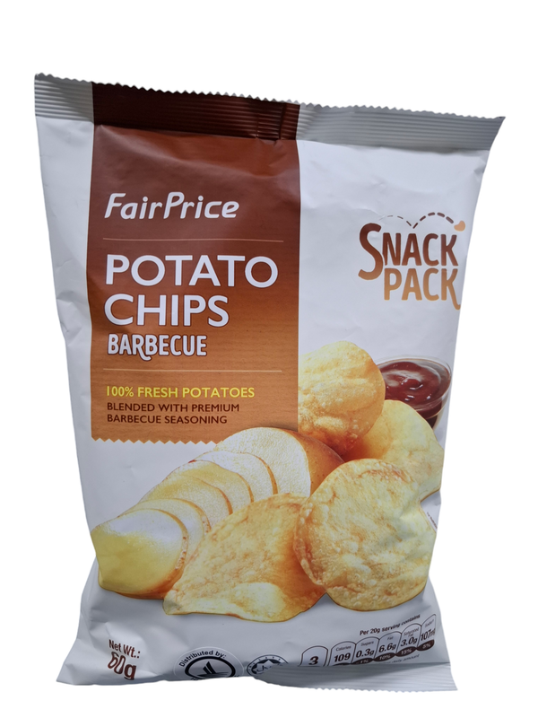Fair Price Potato Chips Barbecue Snack Pack 60g