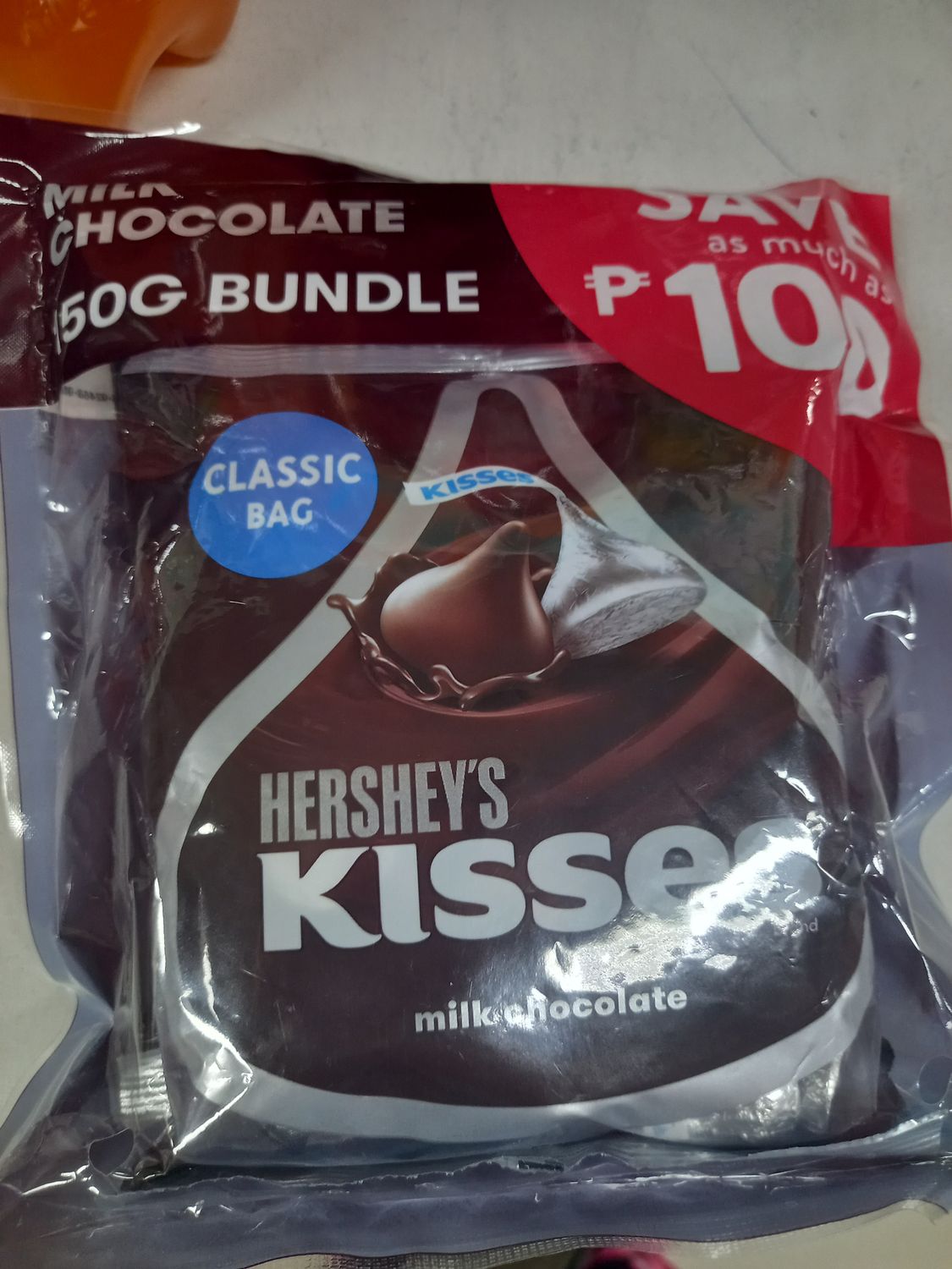 Kisses classic milk chocolate 150g bundle (2x150g)