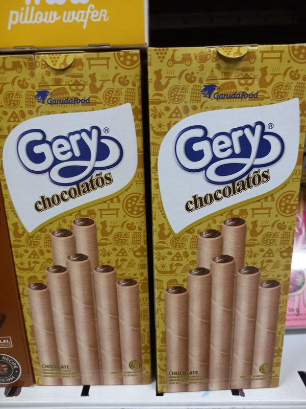Garudafood gery chocolatõs chocolate 14gx10