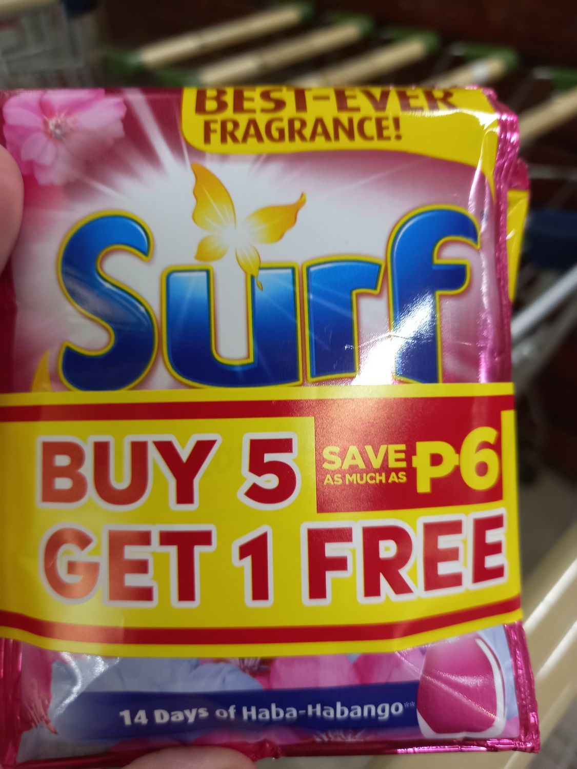 Surf Fabric Conditioner Blossom Fresh (5+1 Packs x 25mL)