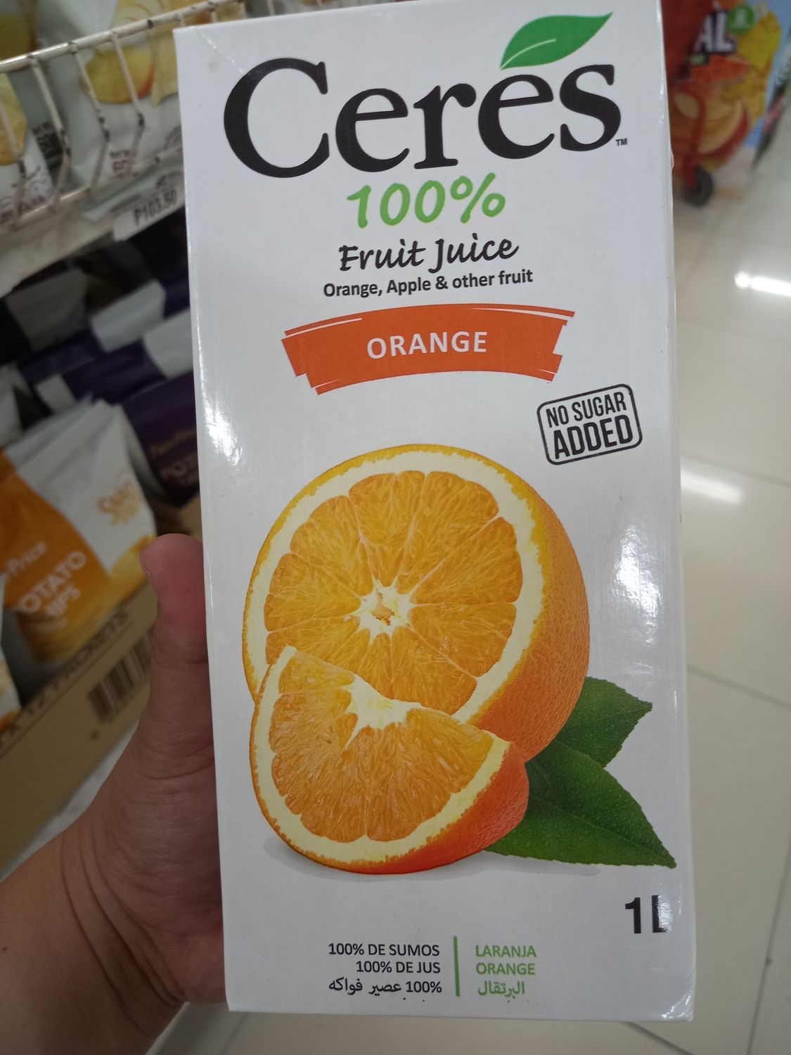 Ceres juice orange 1L