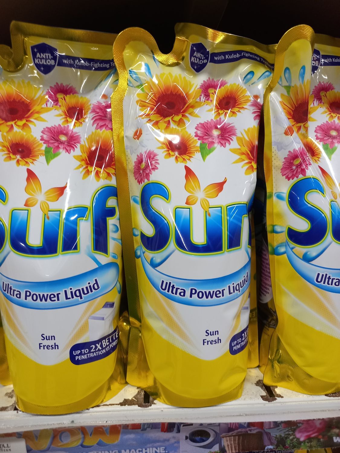 Surf liquid detergent sun fresh 900ml