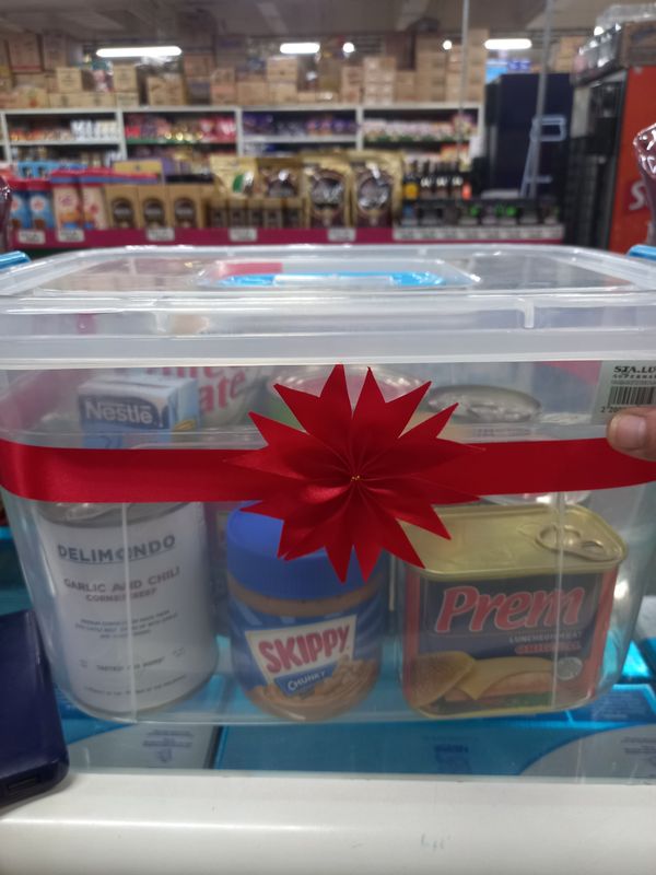 Christmas Basket Storage Box Large 018