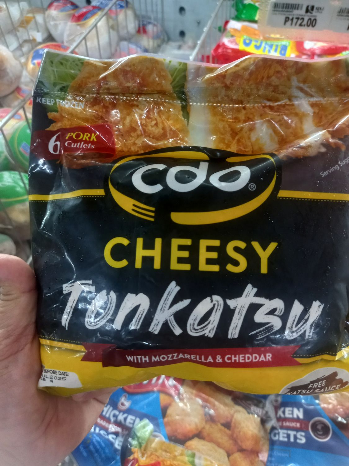 Cdo cheesy tonkatsu 420g