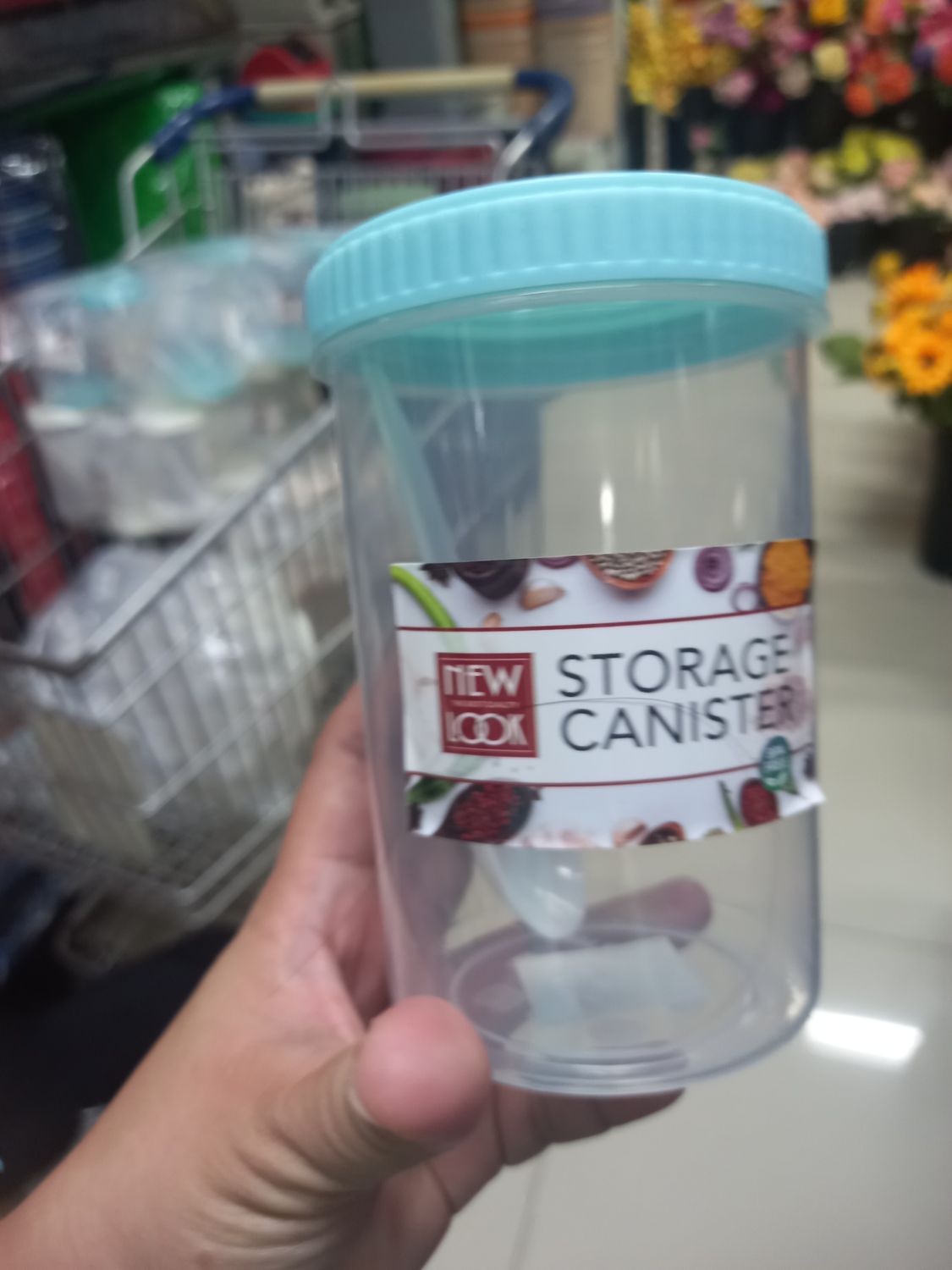 Storage Canister with Small Spoon