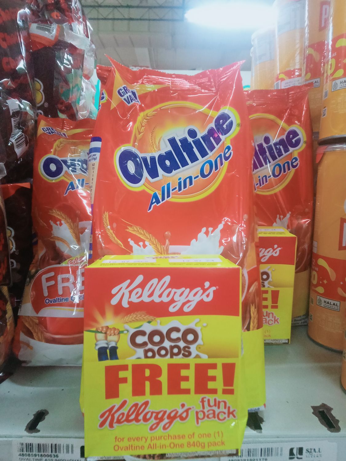 OVALTINE AIO 840G+KELLOGG'S