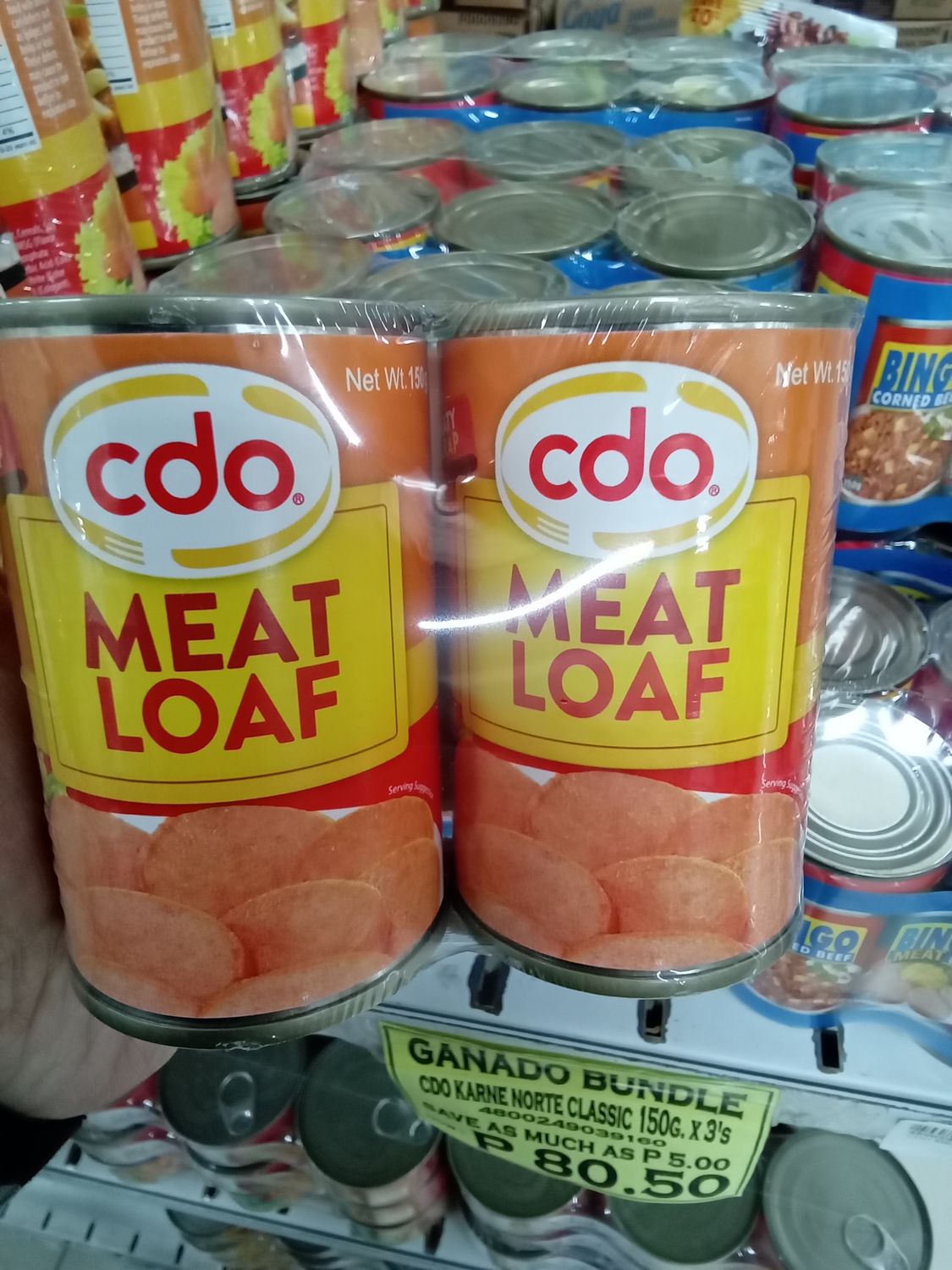 CDO MEAT LOAF 150G combo saver