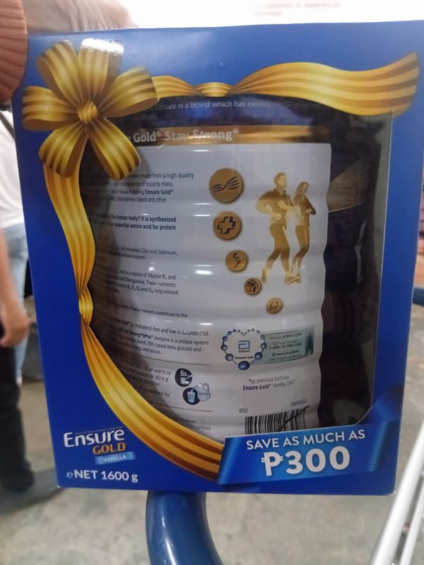 Abbott Ensure Gold Adult Nutritional Supplement Powder Drink Vanilla Flavor 1600g PROMO