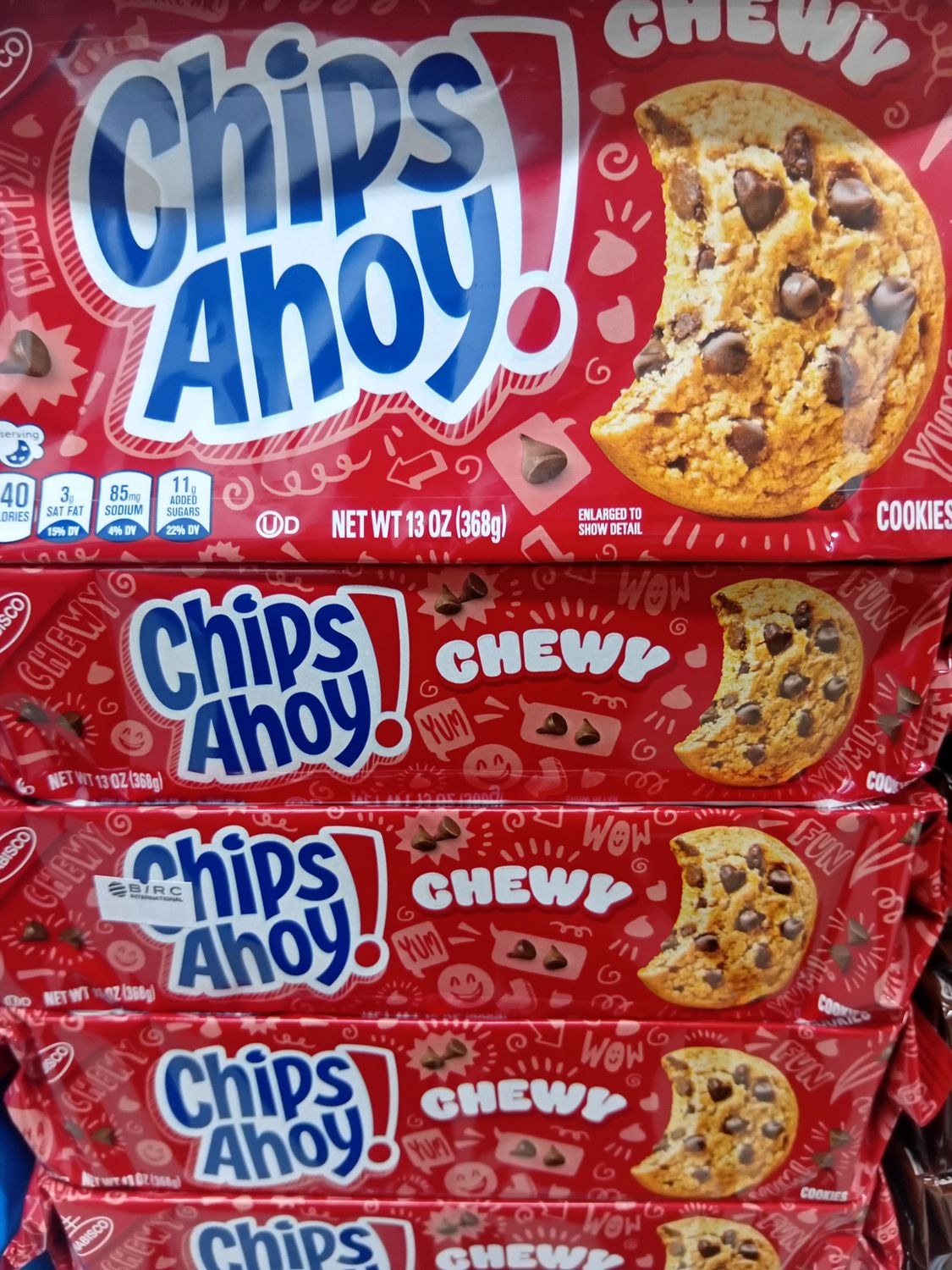 Nabisco Chips Ahoy Chewy 13oz (368g)