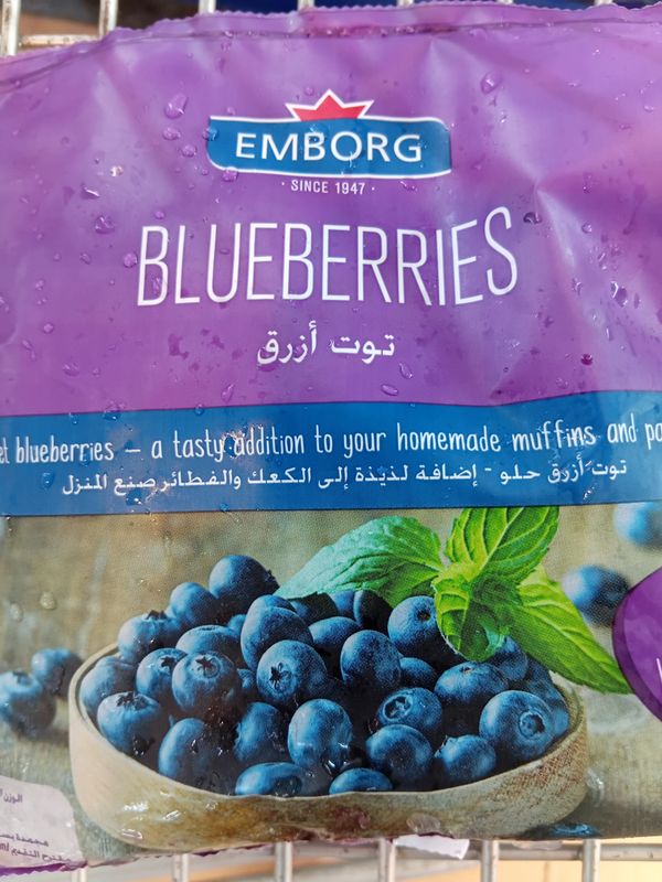 Emborg Blueberries 400g