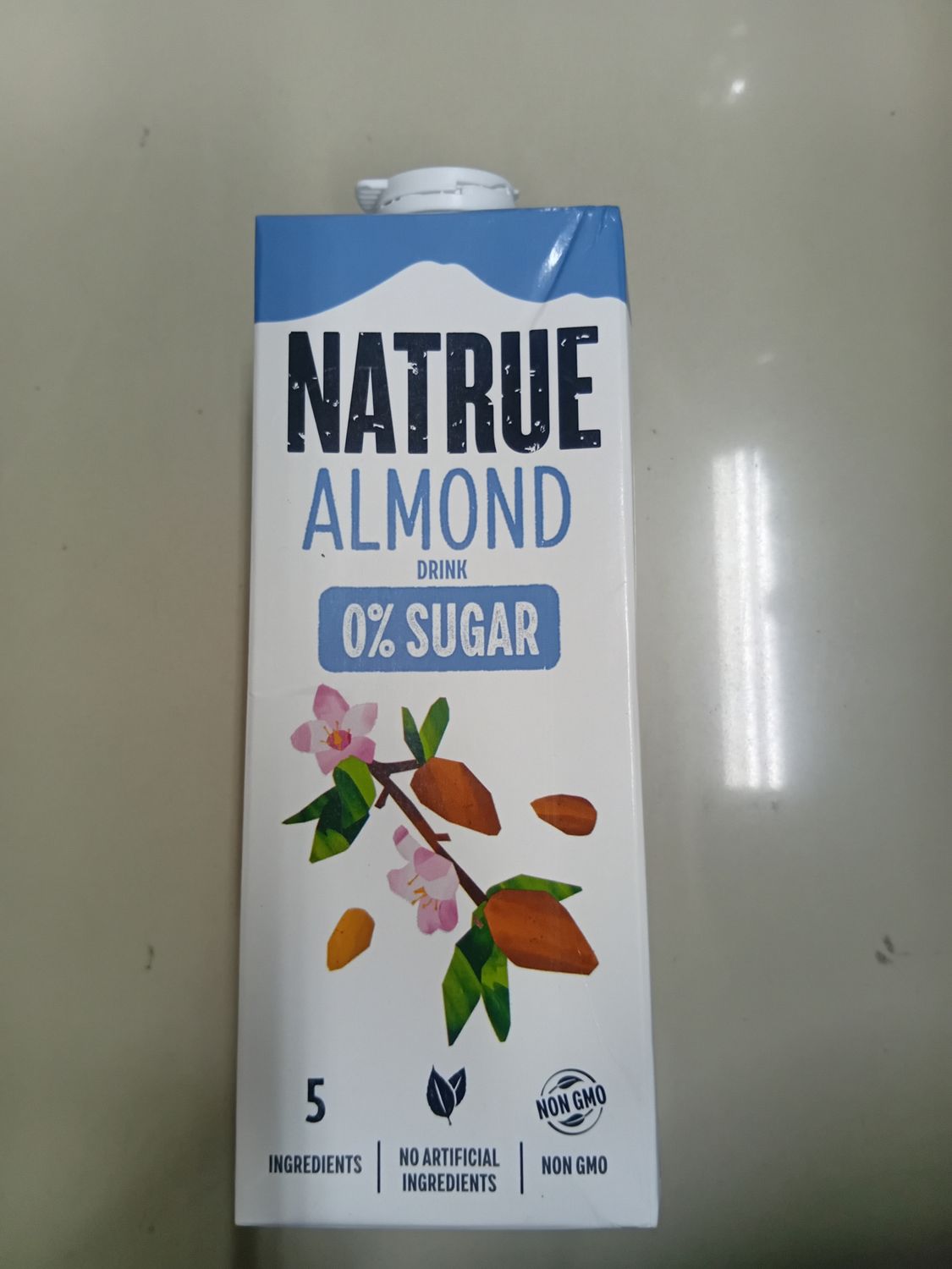 Nature Almond Drink Unsweetend 0% Sugar 1L