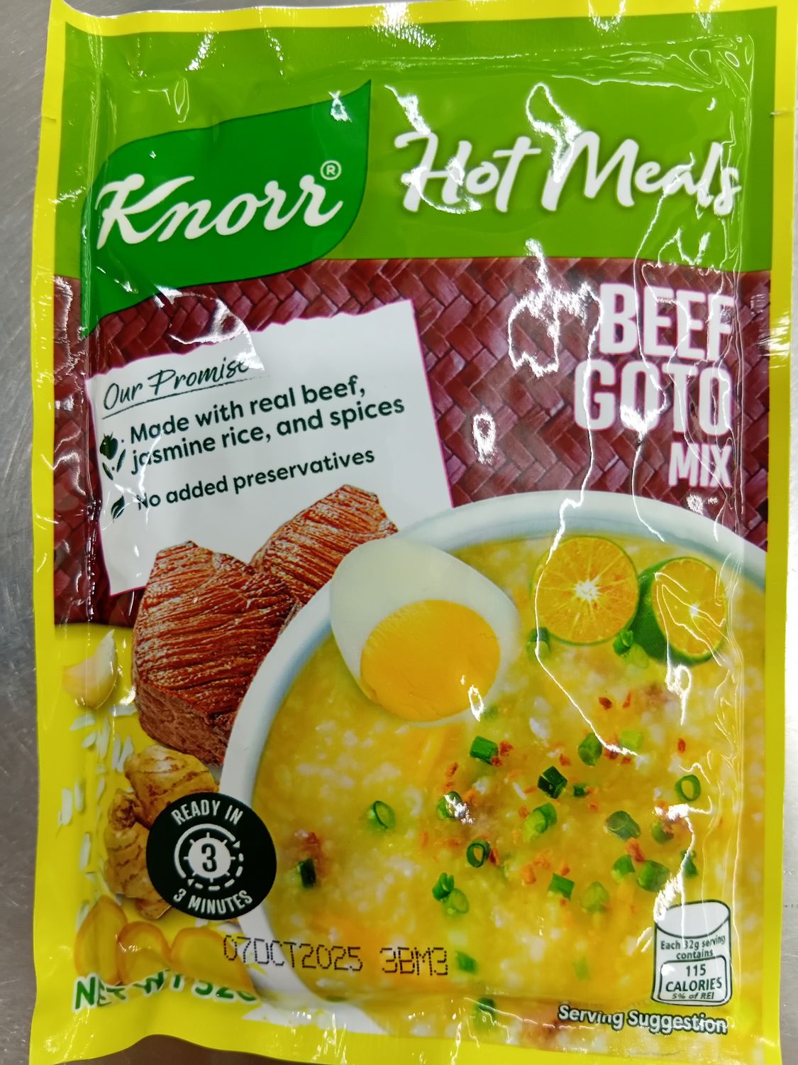 Knorr Hot Meals Beef Goto Mix 32g