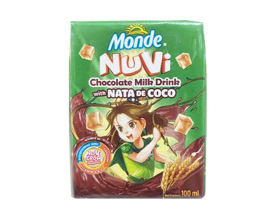 Monde Nuvi Chocolate Milk Drink with Nata de Coco 100mL