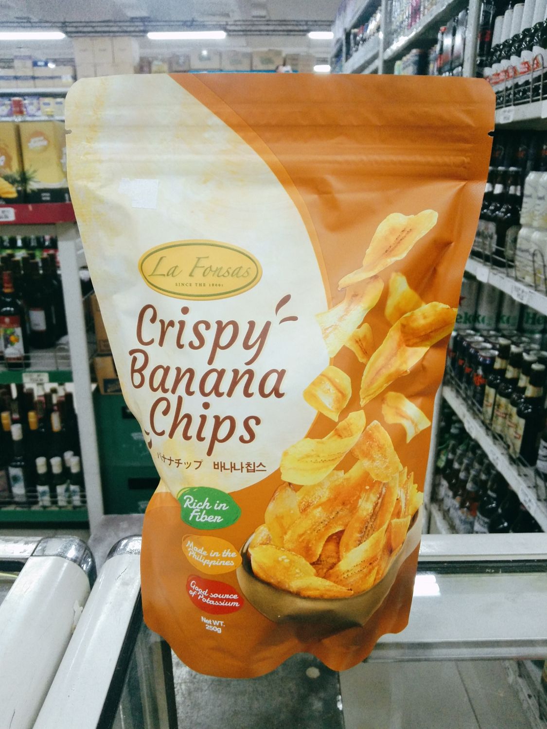 La Fonsas Crispy Banana Chips 250g