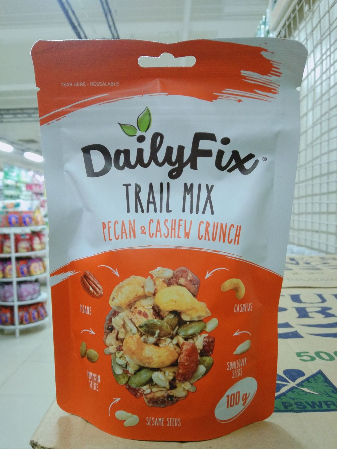 Daily Fix Trail Mix Pecan &amp; Cashew Crunch 100g