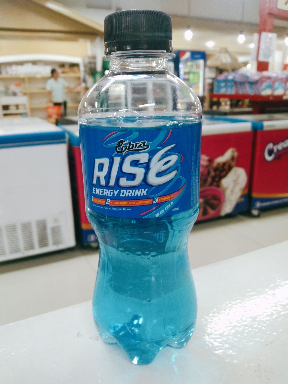 Cobra Rise Energy Drink Blue Cola 290ml