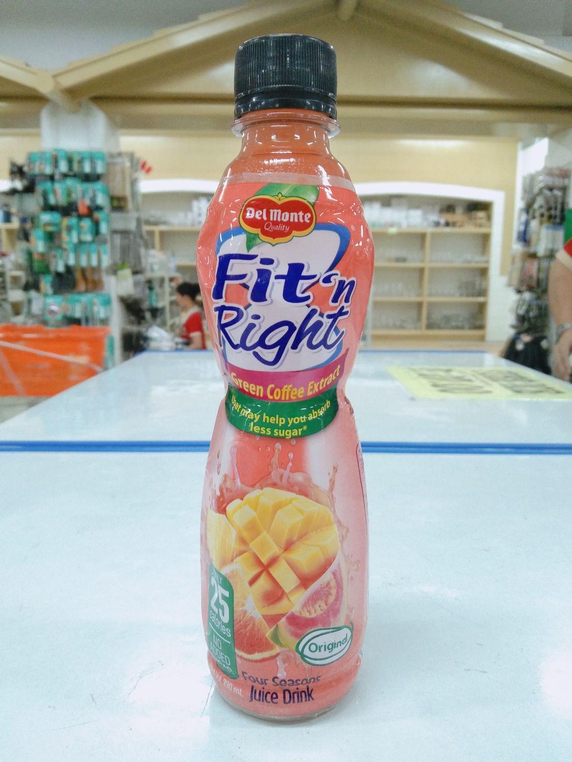Del Monte Fit 'n Right with Green Coffee Extract Four Seasons Juice Drink 330ml