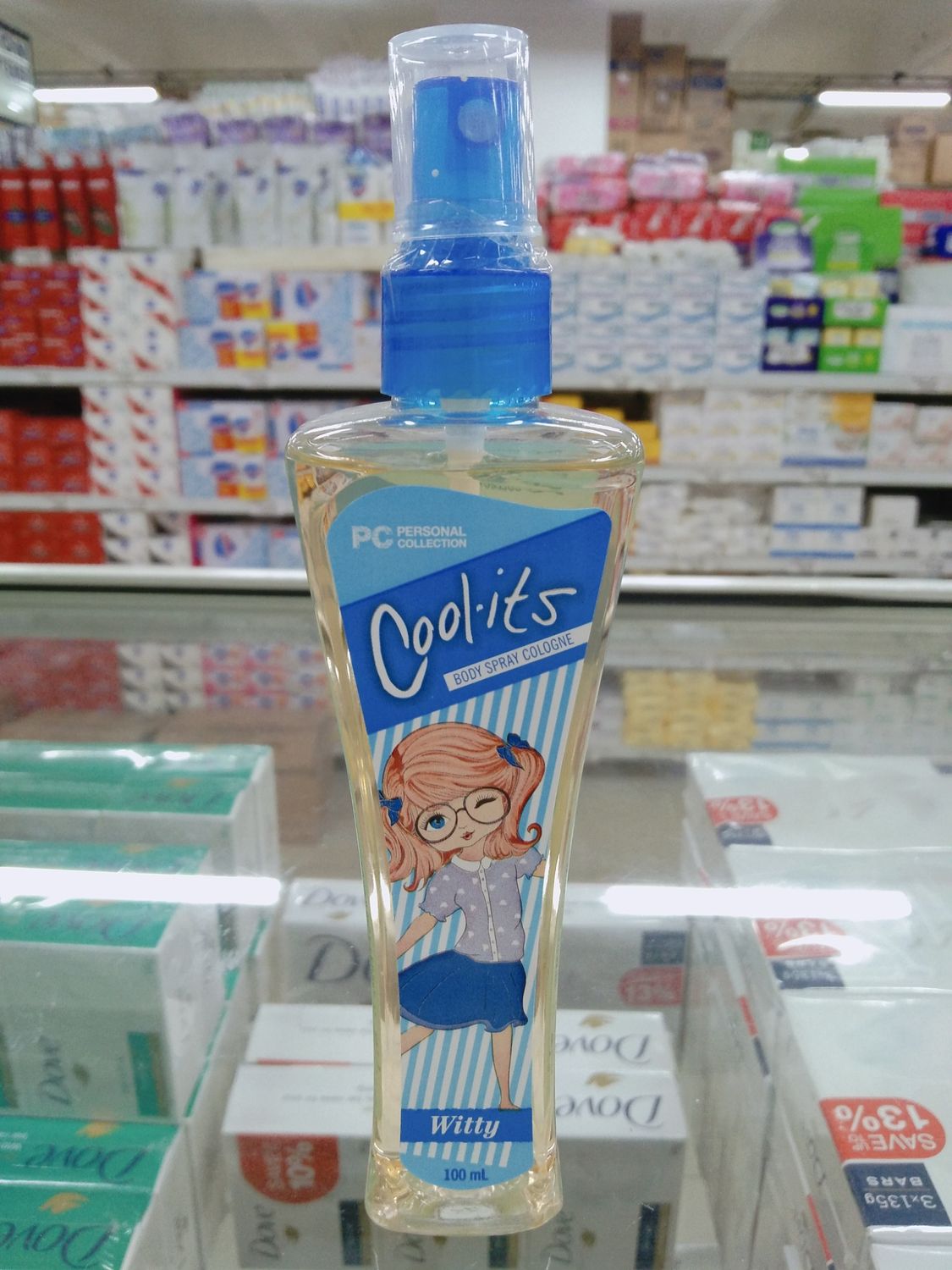 Personal Collection Cool-Its Body Spray Cologne Witty Scent 100ml