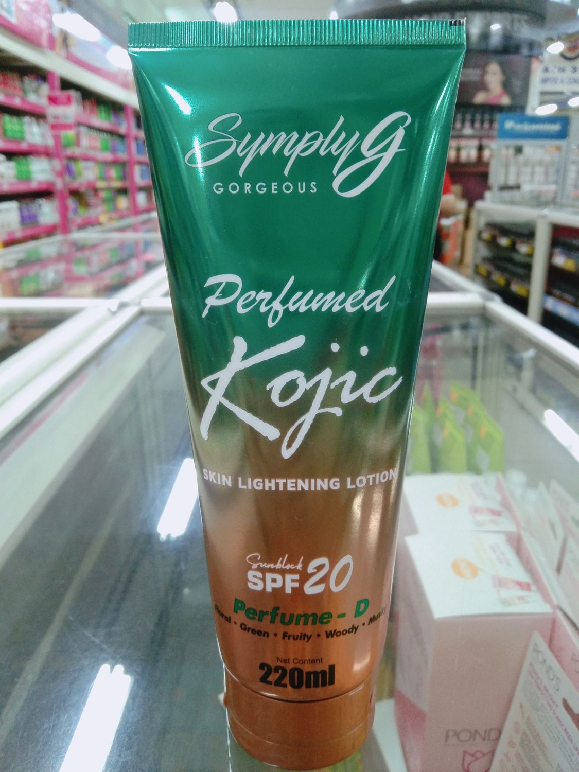 Symply G Gorgeous Perfumed Kojic Skin Lightening Lotion Perfume - D 220ml