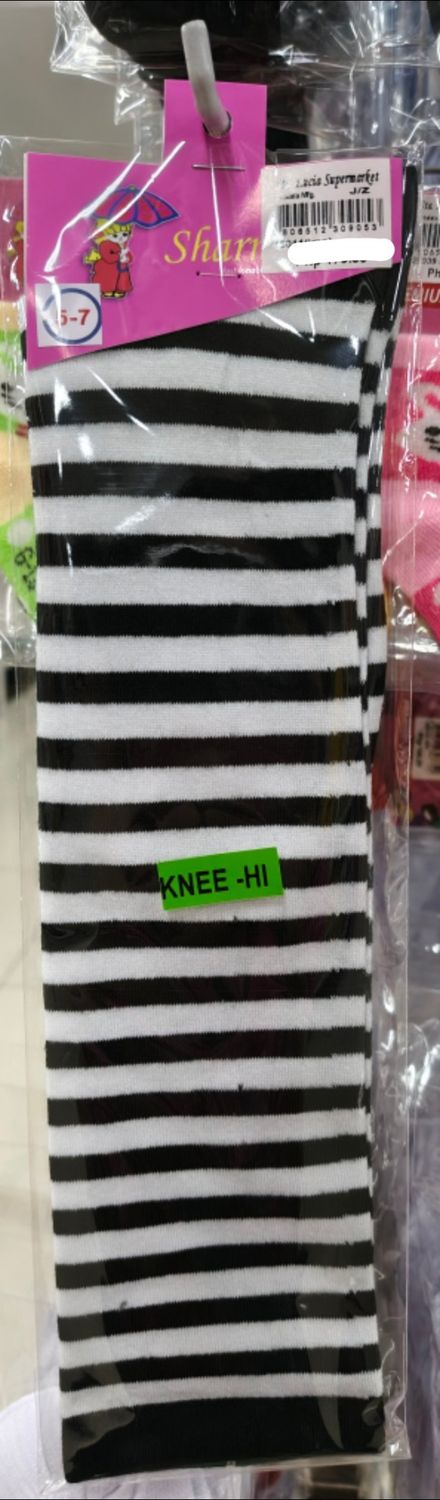 Sharmane Fashinable Socks Knee-Hi 5-7 Years Old