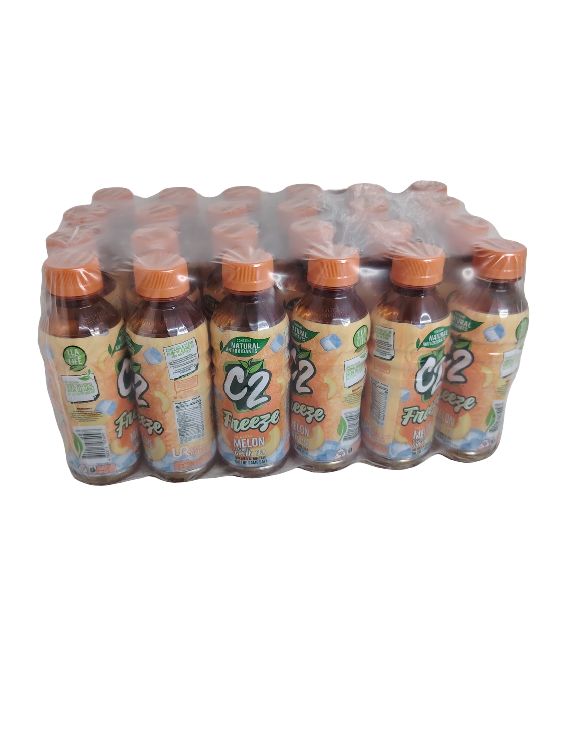C2 Freeze Melon Flavored Green Tea (24 Packs x 230mL)