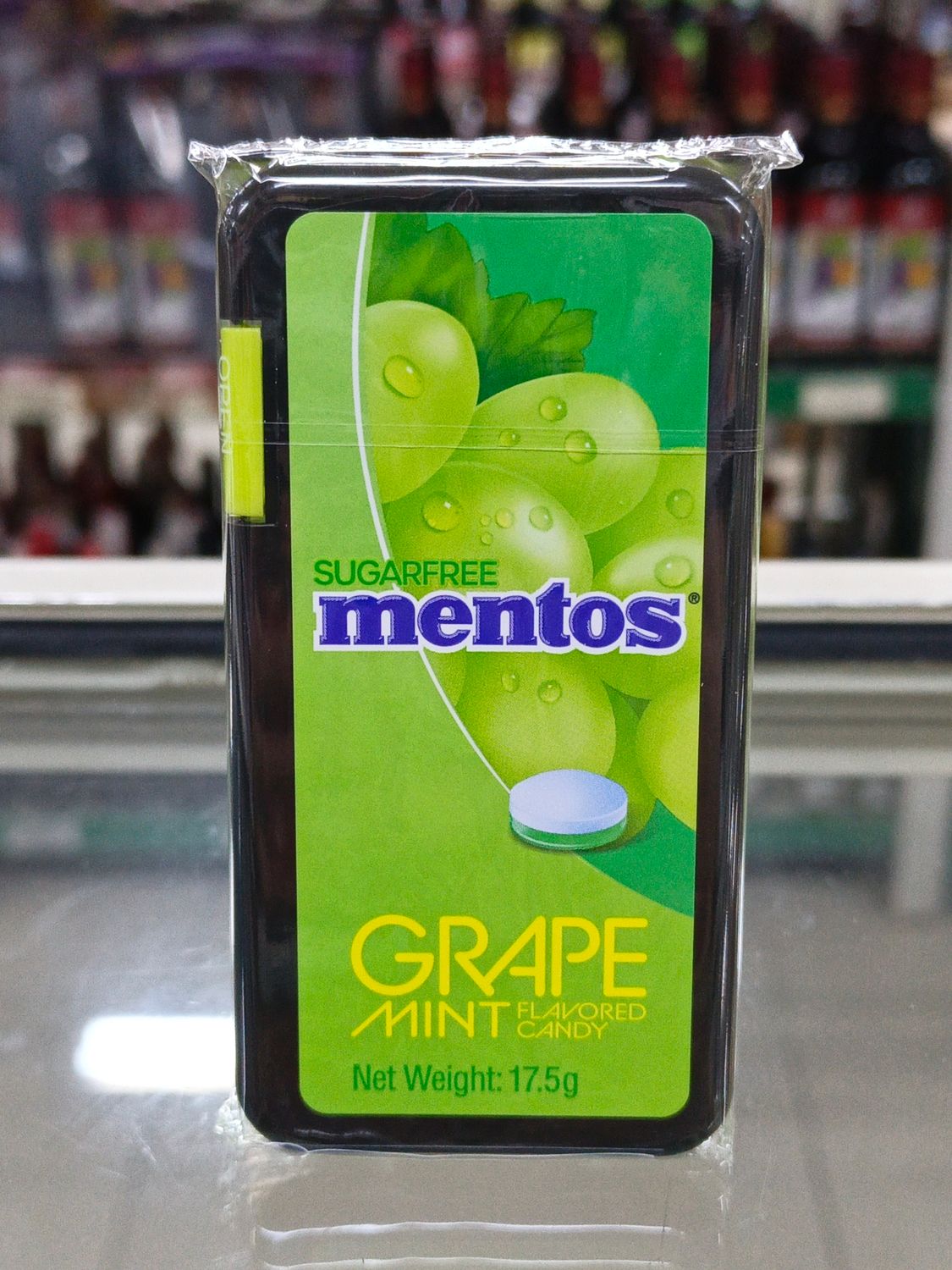 Mentos Sugarfree Grape Mint Flavored Candy 17.5g