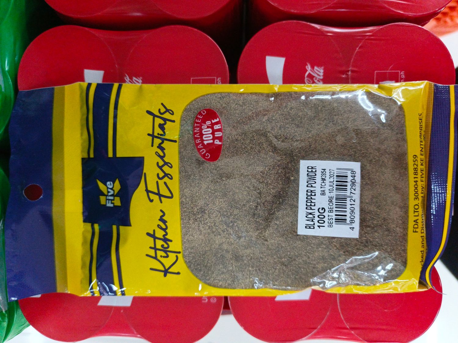 Kitchen Essentials Black Pepper Powder 100g