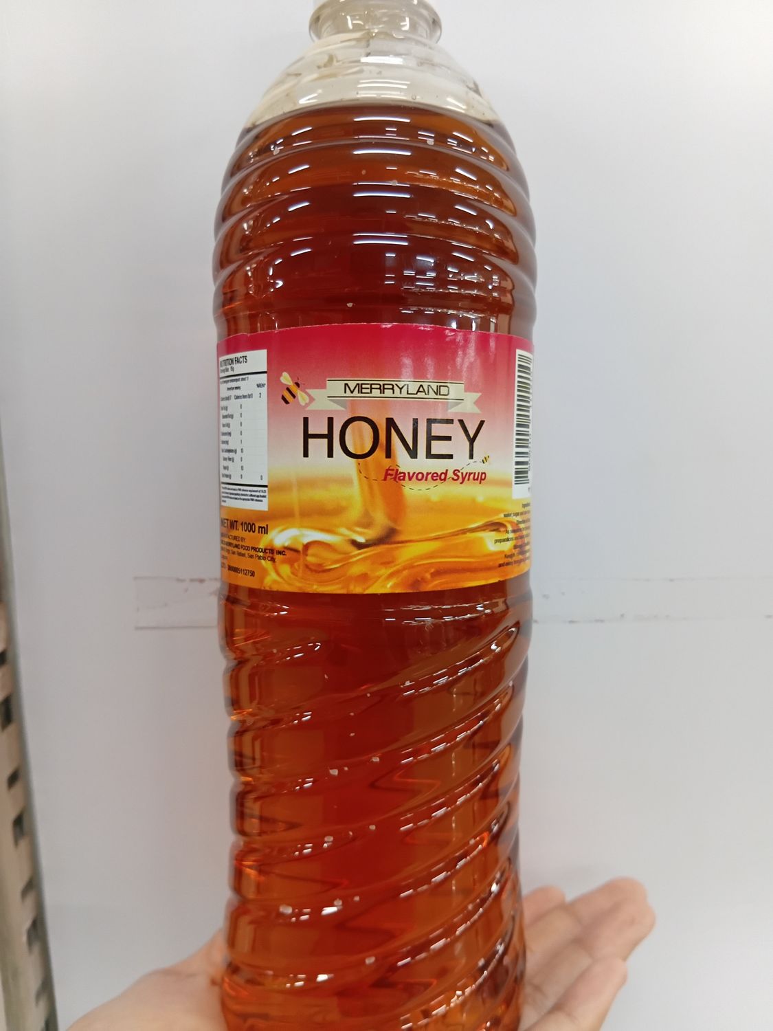 Merry Land Honey flavored syrup 1000ml