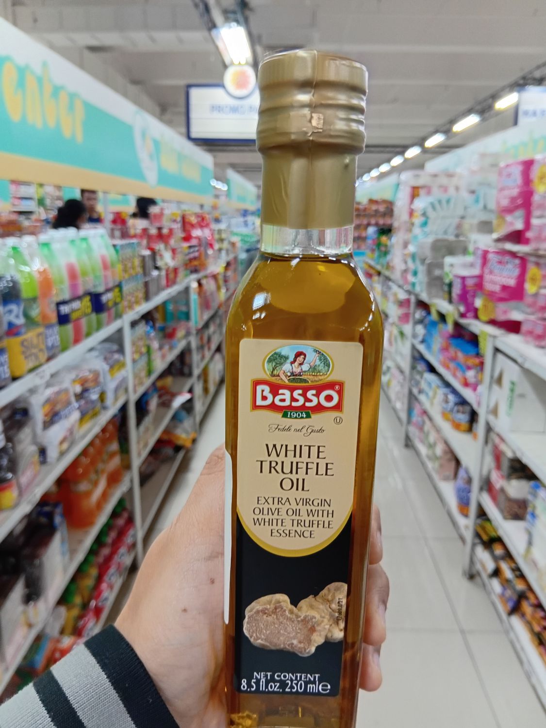 Basso White Truffle Oil Extra Virgin Olive Oil 250ml