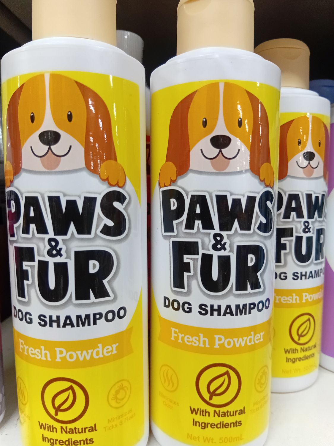 Paws &amp; Fur Dog Shampoo Fresh Powder 500ml