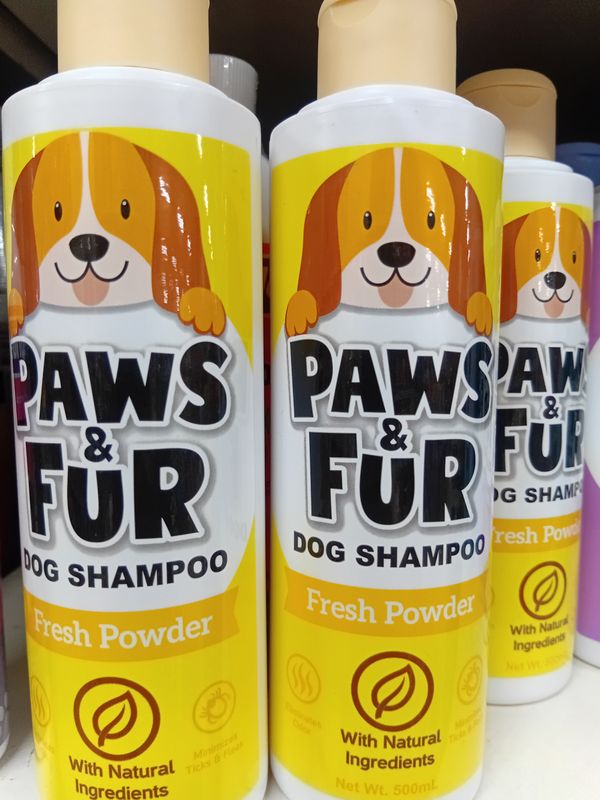 Paws &amp; Fur Dog Shampoo Fresh Powder 500ml