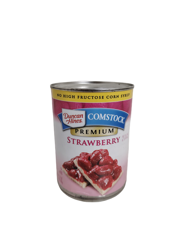 Duncan Hines Comstock Premium Strawberry Pie Filling &amp; Topping 21oz (595g)