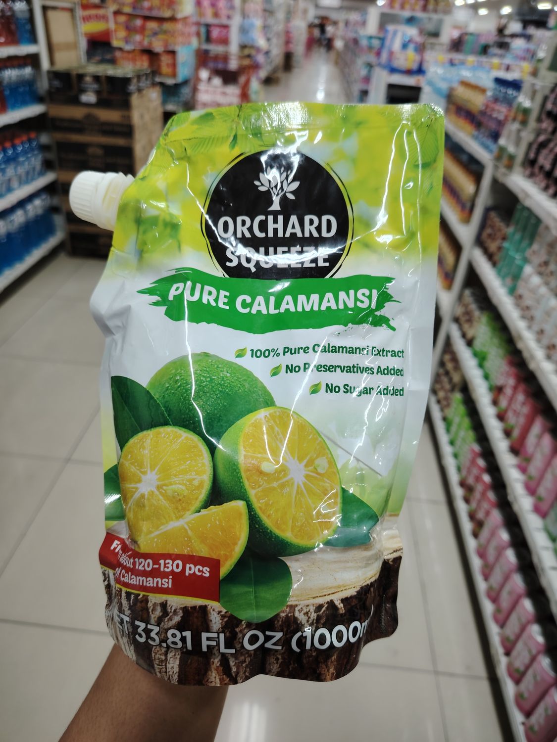 Orchard Squeeze Calamansi Juice Pure Extract 1000mL