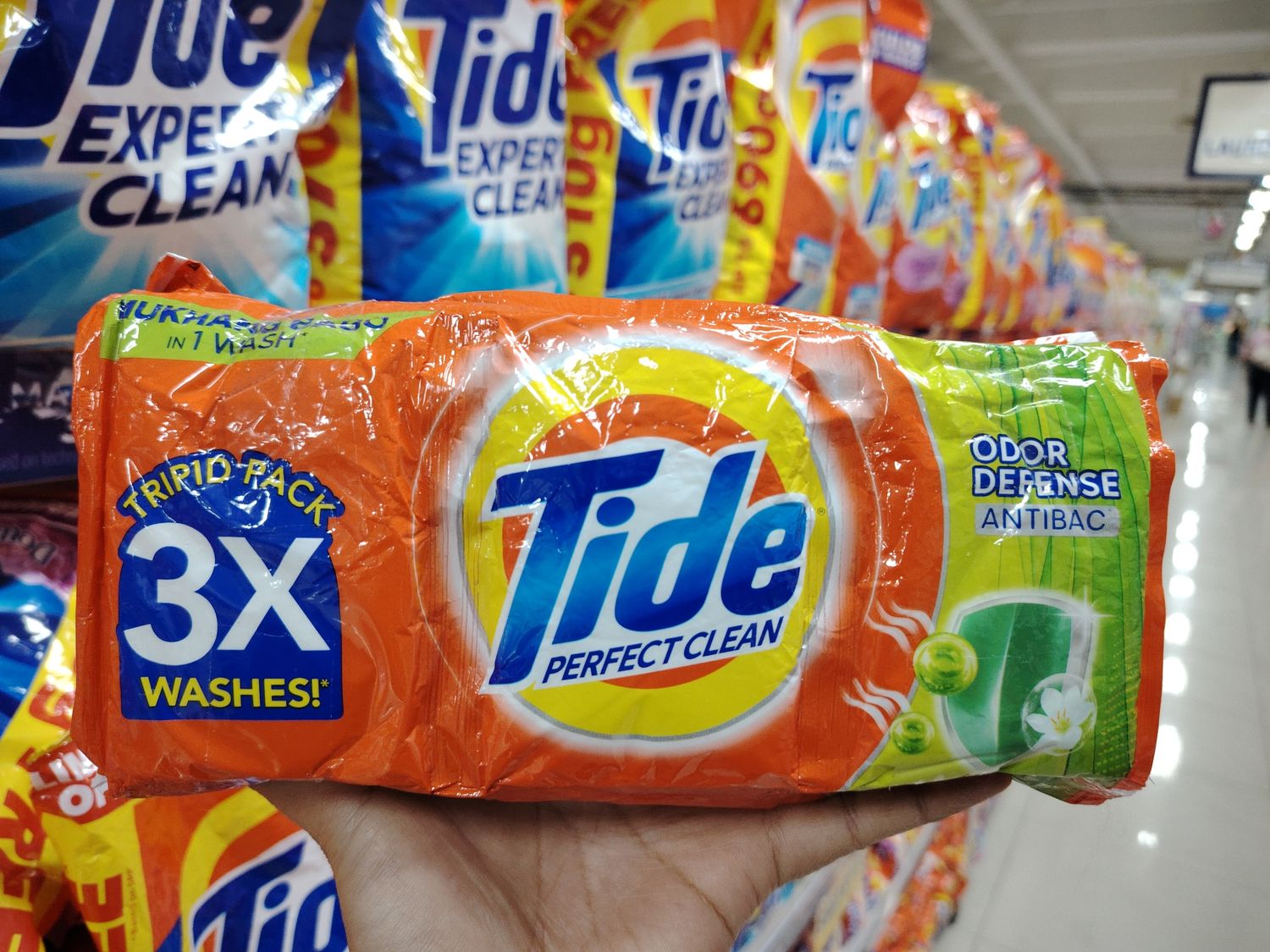 まとめ売り 専用 Tide〜即購入OK〜様 Tide Perfect Clean Odor Defense Tripid Pack (6 Packs x 104g)