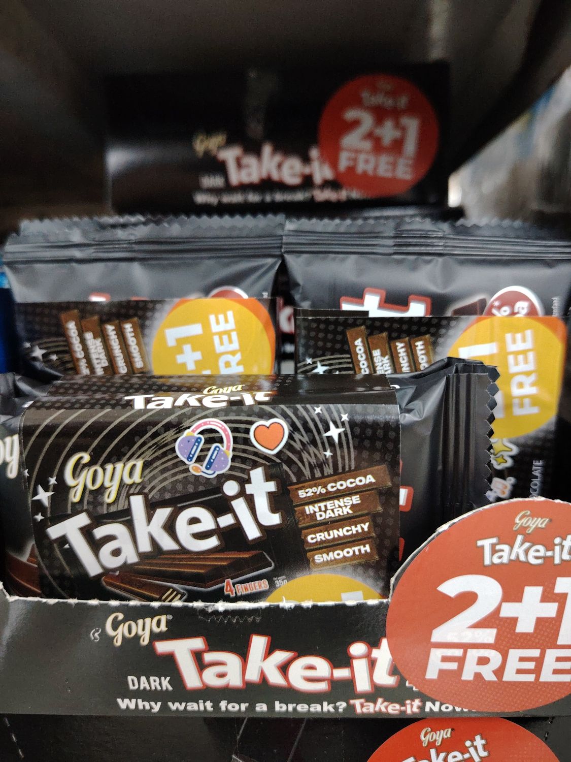 Goya take it DARK 4f 35g 2+1