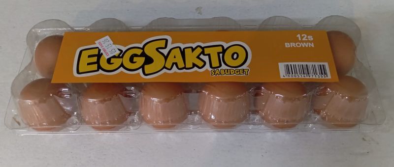 EggSakto sa Budget Brown Eggs 12 Pieces (1 Dozen)