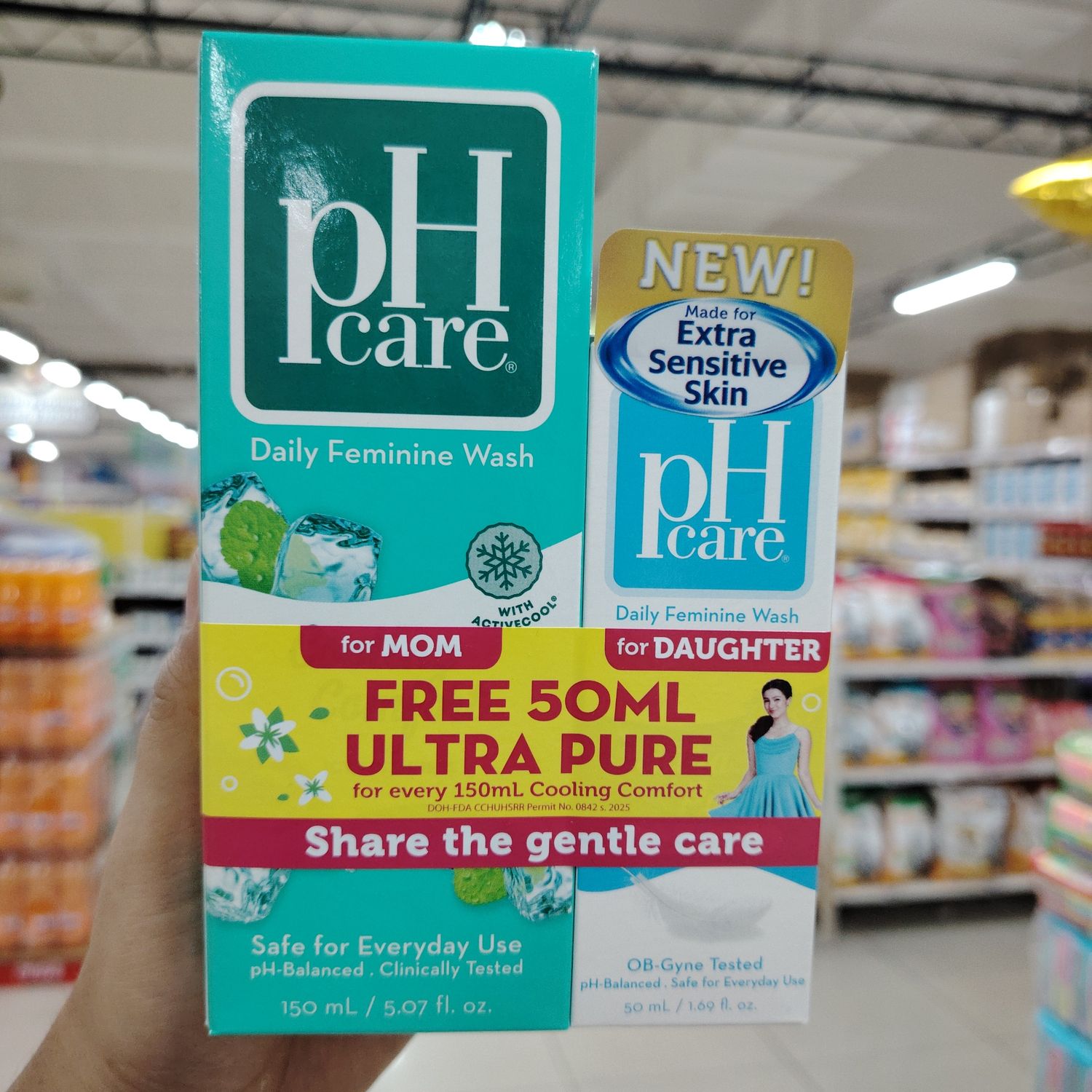 PH Care Cooling Comfort 150ml+Ultra Protect 50ml
